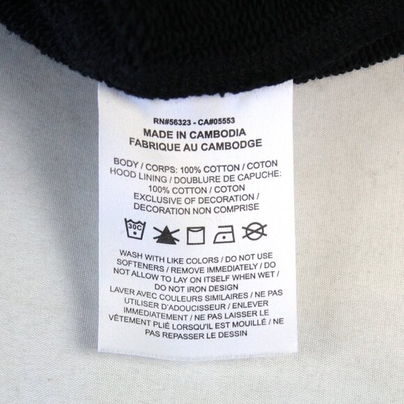 Jordan x Infinite Archive Embroidered Hoodie in Black Size Large - NWT - Picture 9 of 9